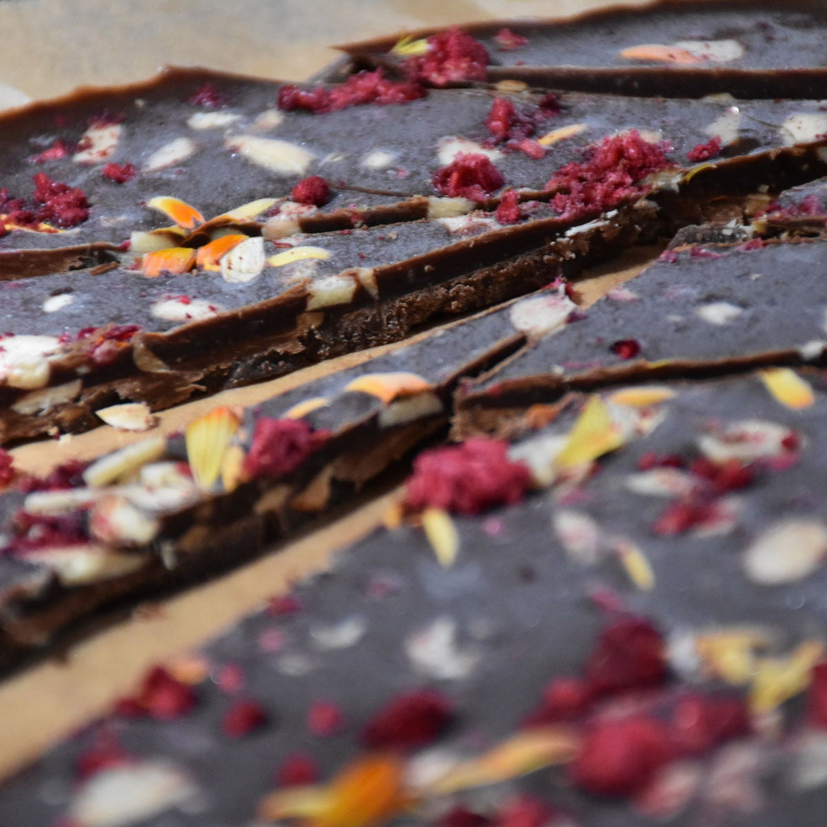 Dairy free Chocolate Bark Forage & Gold